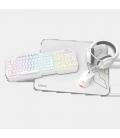 Krom kenta pc combo gaming 4 en 1 rgb blanco