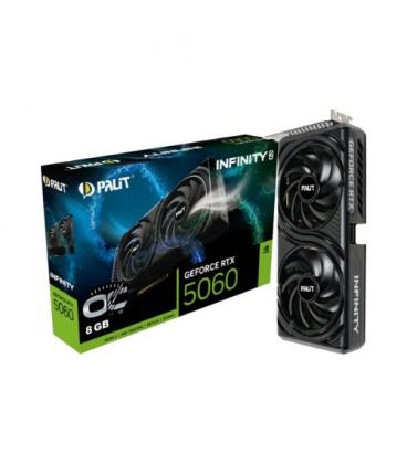 Tarjeta grafica palit rtx 5060 infinity 2 8gb gddr7 - 3x dp - 1x hdmi pci express 5.0