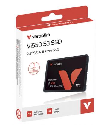 Disco duro interno ssd verbatim vi550 s3 1tb 2.5 pulgadas sata iii
