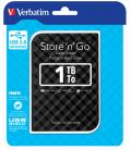 Disco duro externo verbatim store n go 1tb 2.5 pulgadas usb 3.0 negro