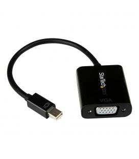 Adaptador mini dp a vga startech 22cm - macho - hembra - negro