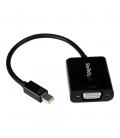 Adaptador mini dp a vga startech 22cm - macho - hembra - negro