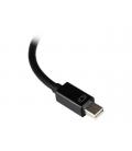 Adaptador mini dp a vga startech 22cm - macho - hembra - negro
