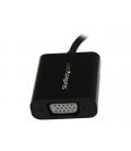Adaptador mini dp a vga startech 22cm - macho - hembra - negro
