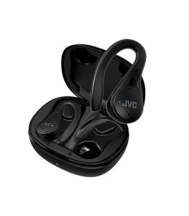 Auriculares bluetooth jvc ha-ec25t con estuche de carga/ autonomía 7.5h/ negros