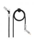 Cable usb 2.0 tipo-c nanocable 10.01.2602/ usb tipo-c macho + usb macho - usb tipo-c macho + lightning macho/ hasta 27w/