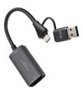 Capturadora de video externa nanocable 10.15.0001/ usb tipo-c - usb 3.0