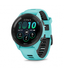 SMARTWATCH GARMIN FORERUNNER 265 TURQUESA NEGRO GPS