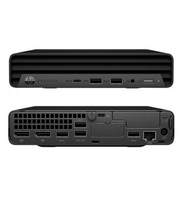 Ordenador reacondicionado mini hp 600 g6 - i7 - 10th - 16gb - 512gb nvme - win 11 pro - sin cable trebol - sin vga