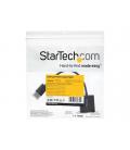 Cable displayport a vga startech 10cm - macho - hembra - negro
