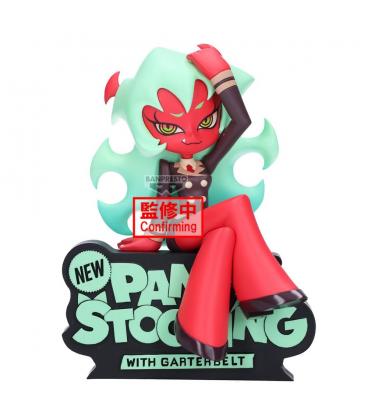 Figura banpresto new panty & stocking with garterbelt monitor top figz scanty 12cm