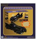 Figura mezco toyz dc universe batman 1989 5 points batmobile 9.5cm