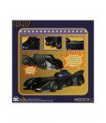 Figura mezco toyz dc universe batman 1989 5 points batmobile 9.5cm