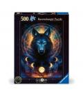 Puzzle lobo brillante 500 piezas