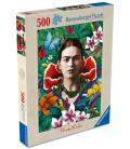 Puzzle frida kahlo blooming fantasy 500 piezas