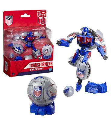 Figura hasbro transformers futbol 2 en 1 breakway