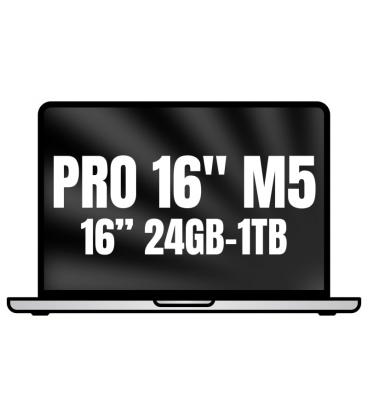 Apple macbook pro 16'/ m5 pro 18-core cpu/ 24gb/ 1tb ssd/ 20-core gpu/ plata