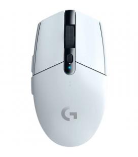 Ratón gaming inalámbrico logitech g305 lightspeed/ hasta 12000 dpi/ blanco