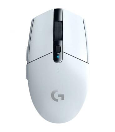 Ratón gaming inalámbrico logitech g305 lightspeed/ hasta 12000 dpi/ blanco