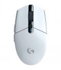 Ratón gaming inalámbrico logitech g305 lightspeed/ hasta 12000 dpi/ blanco