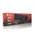 Teclado y ratón inalámbricos ngs euphoria kit/ portugués