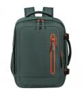 Mochila american tourister take2cabin s/m para portátiles hasta 15.6'/ 26.5l/ verde oscuro