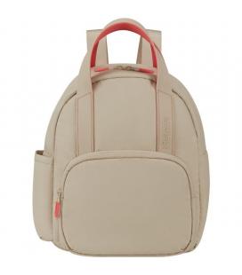 Mochila american tourister puffypop s/ capacidad 8.5l/ beige