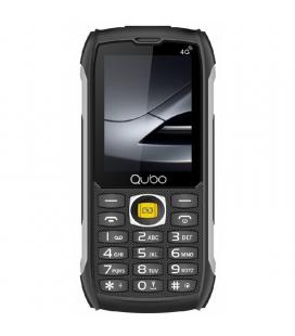 Teléfono móvil rugerizado qubo st-002 para personas mayores/ negro