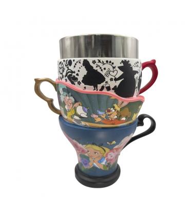 Copa decorativa enesco alicia en el país de las maravillas