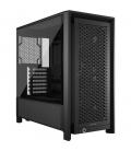 Caja ordenador gaming corsair frame 4000d rs atx cristal templado negra