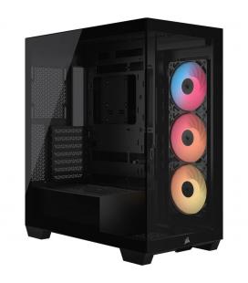 Caja ordenador gaming corsair 3500x rs - r argb atx cristal templado negra