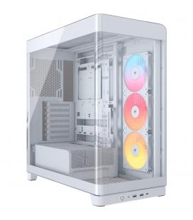 Caja ordenador gaming corsair 4500x rs - r argb atx cristal templado blanca
