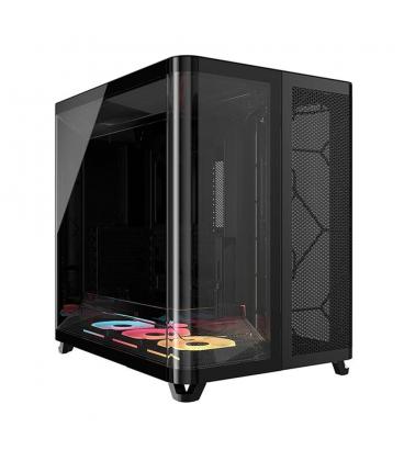 Caja ordenador corsair air 5400 rs - r argb atx cristal templado negra