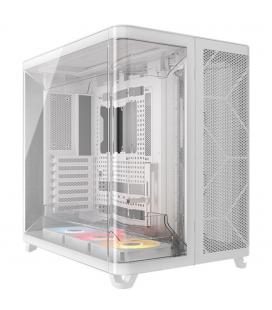 Caja ordenador corsair air 5400 rs - r argb atx cristal templado blanca