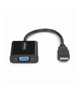 Adaptador hdmi a vga startech 18.95cm - macho - hembra - negro