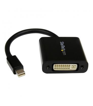Adaptador mini dp a dvi startech 17cm - macho - hembra - negro