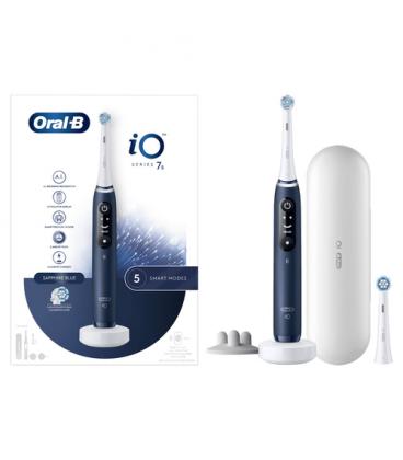 Cepillo dental oral-b io serie 7s/ incluye 2 recambios/ azul