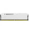 Memoria ram ddr5 32gb 2x16gb kingston - 6000mt - s - fury beast - cl36 - blanco