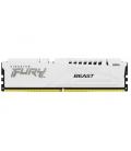 Memoria ram ddr5 64gb 2x32gb kingston - 6000mt - s - fury beast - cl30 - blanco