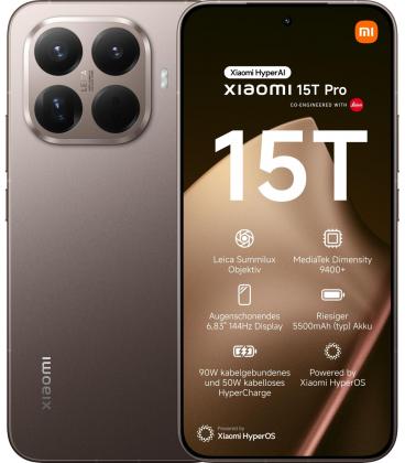 Smartphone xiaomi 15t pro 12gb/ 256gb/ 6.83'/ 5g/ dorado