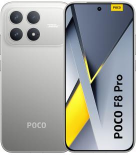 Smartphone xiaomi poco f8 pro 12gb/ 256gb/ 6.59'/ 5g/ titanio plateado