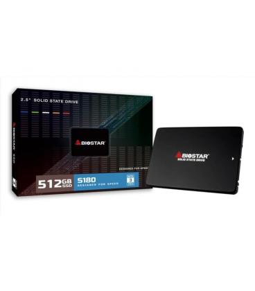 Biostar ssd s180 512gb 2.5" sata3 6gb/s 512mbs