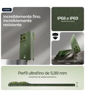 Motorola edge 70 17 cm (6.7") SIM doble Android 16.0 5G USB Tipo C 12 GB 512 GB 4800 mAh Verde