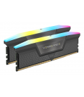 Memoria RAM Corsair Vengeance RGB 16GB 2x8GB DDR5 6000MHz CL36 AMD EXPO Intel XMP Gris