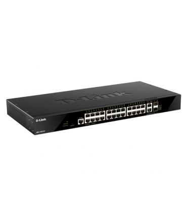 Switch gestionable d-link dgs-1520-28/e 24 puertos/ rj-45 10/100/1000/ sfp
