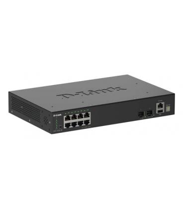 Switch gestionable d-link dgs-1530-10/e 8 puertos/ rj-45 gigabit 10/100/1000/10g/ sfp
