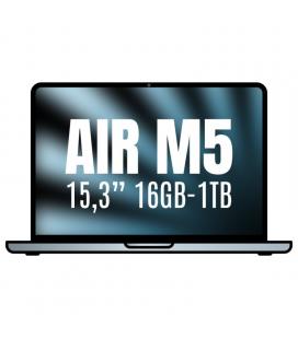 Apple macbook air 15,3'/ m5 10-core cpu/ 16gb/ 1tb ssd/ 10-core gpu/ azul