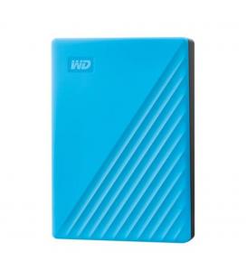 Disco duro externo hdd wd western digital 6tb my passport usb 3.2 azul