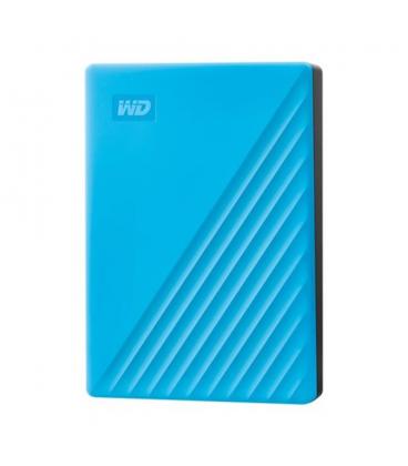 Disco duro externo hdd wd western digital 6tb my passport usb 3.2 azul