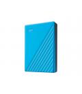 Disco duro externo hdd wd western digital 6tb my passport usb 3.2 azul